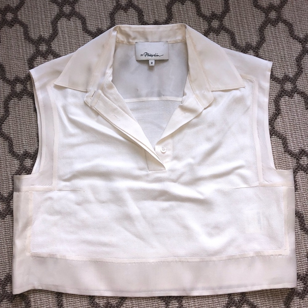 3.1 Phillip Lim cropped blouse.
